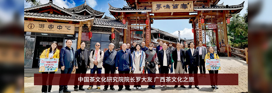 中國茶文化研究院院長羅大友 廣西茶文化之旅